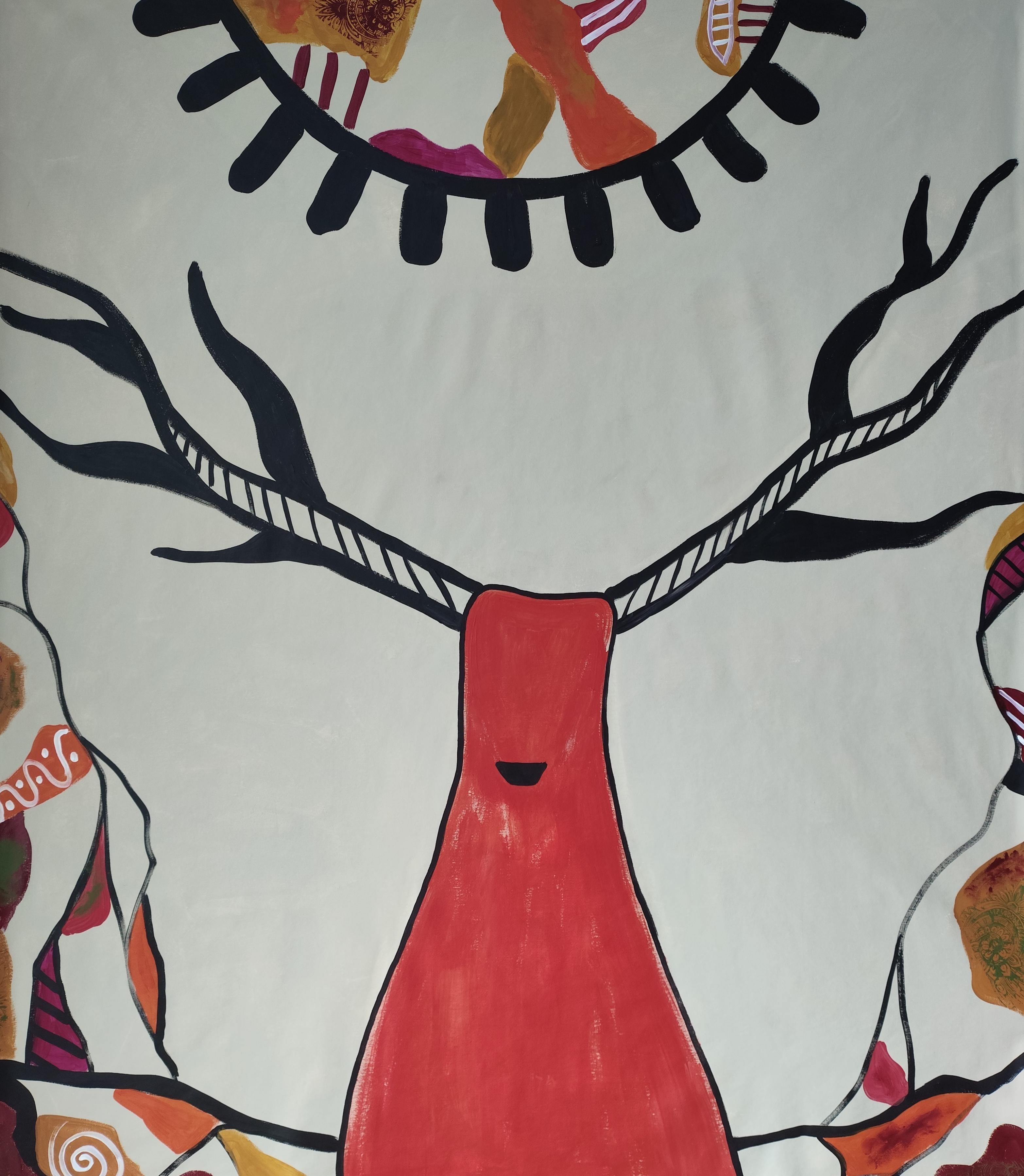 Marta Breeze Animal Painting - “Forest Guardian”
