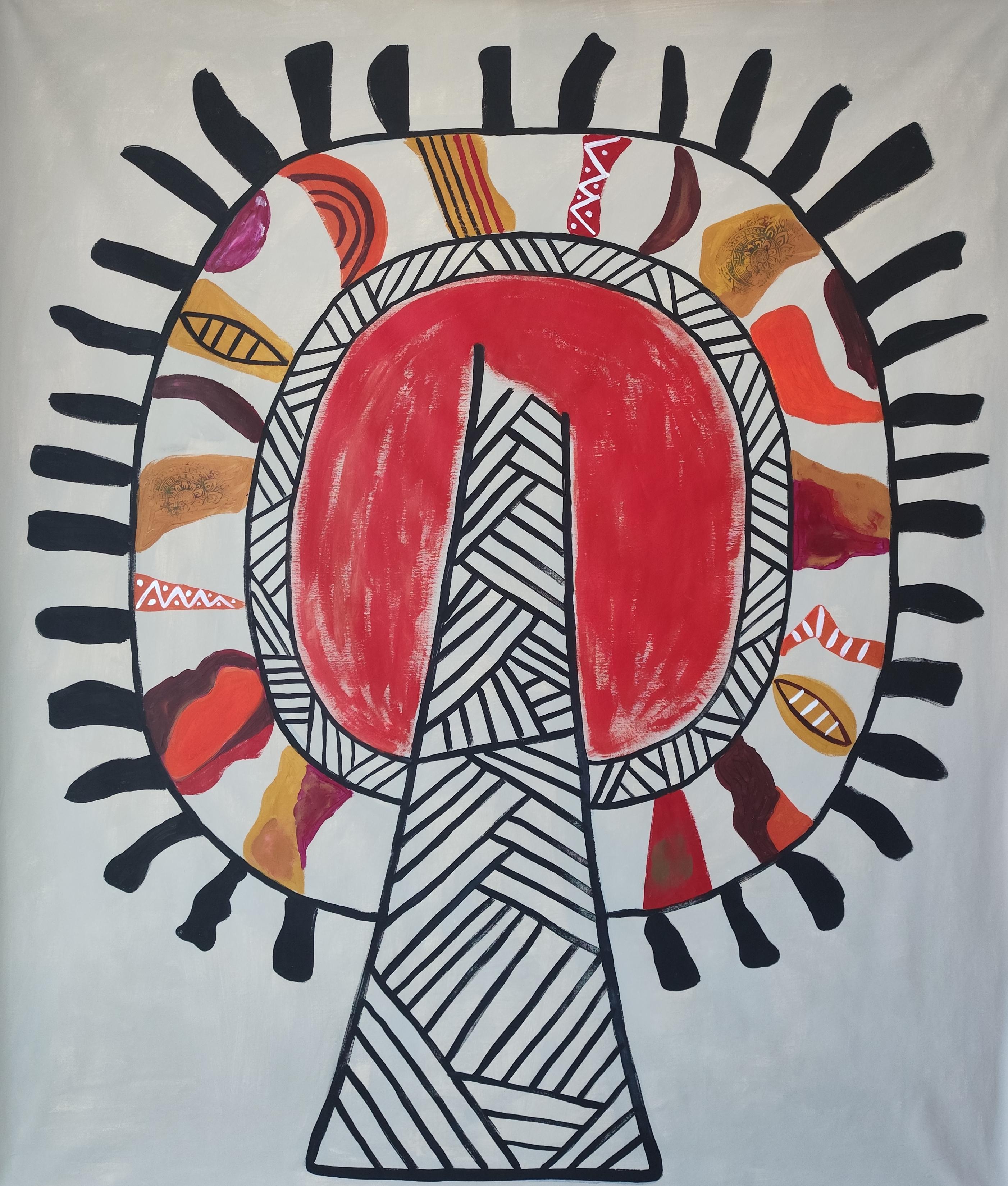 Marta Breeze Animal Painting - "Tree of life"