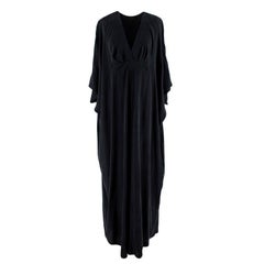 Marta Larsson Black Silk Dunaway Kaftan