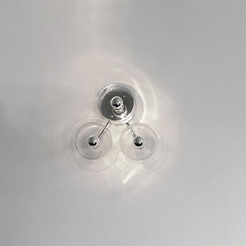 Contemporary Marta Laudani & Marco Romanelli Set of Three Wall Lamp 'Fiore' by Oluce For Sale