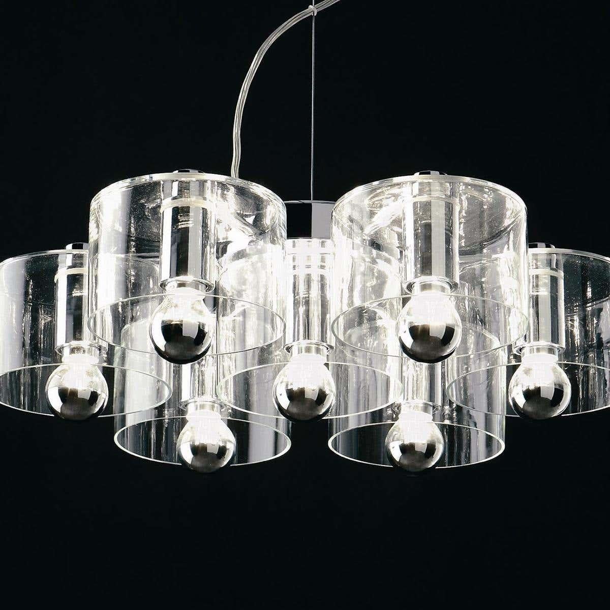 Contemporary Marta Laudani & MarCo Romanelli Suspension Lamp 'Fiore' 423 by Oluce For Sale