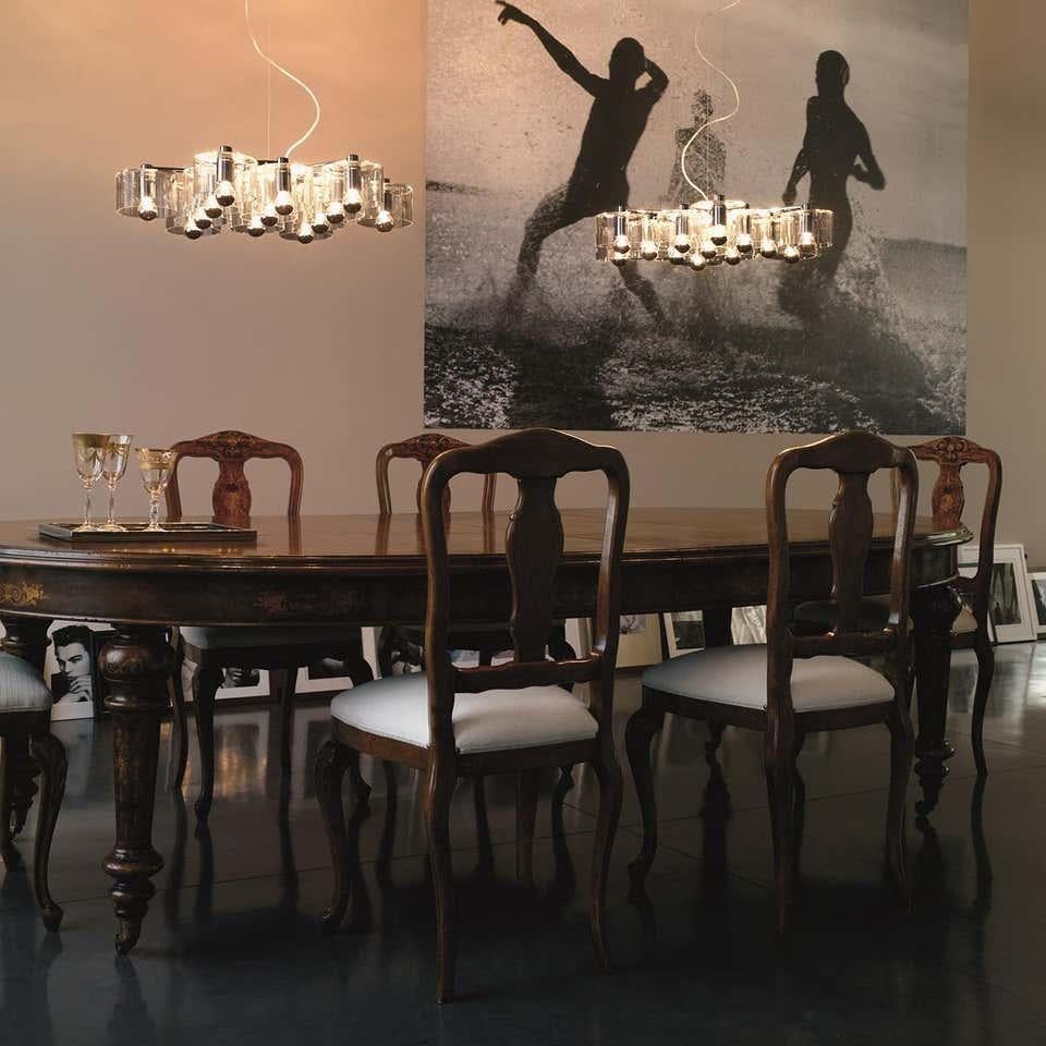 Contemporary Marta Laudani & MarCo Romanelli Suspension Lamp 'Fiore' 433 by Oluce For Sale