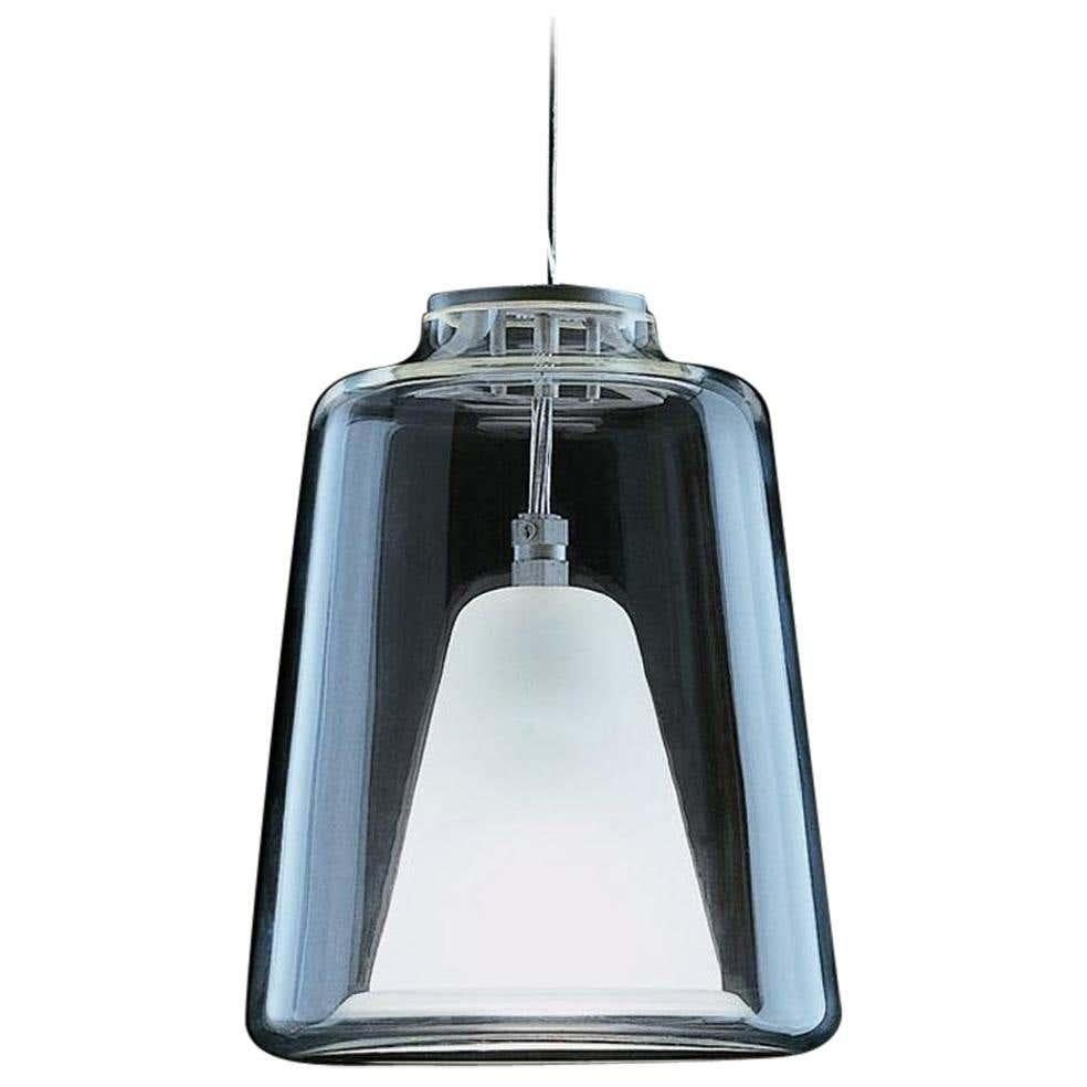 Italian Marta Laudani & Marco Romanelli Suspension Lamp 'Lanternina' by Oluce For Sale