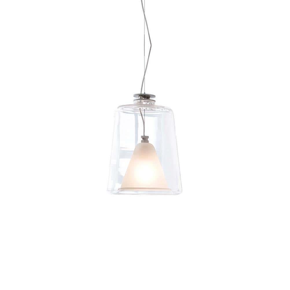 Marta Laudani & Marco Romanelli Suspension Lamp 'Lanternina' by Oluce In New Condition For Sale In Barcelona, Barcelona