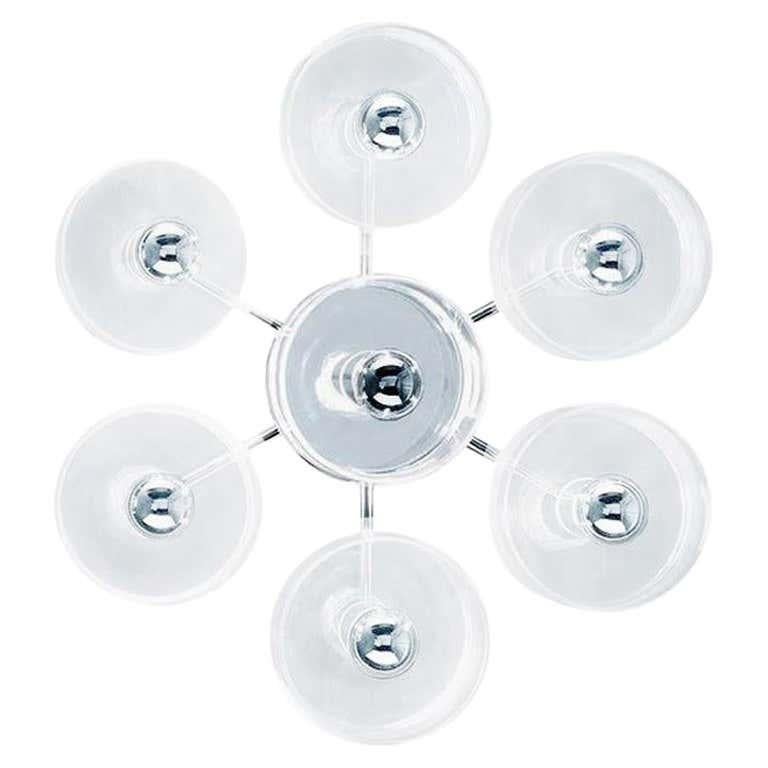 Marta Laudani & Marco Romanelli Wall Lamp 'Fiore' 7 by Oluce In New Condition For Sale In Barcelona, Barcelona