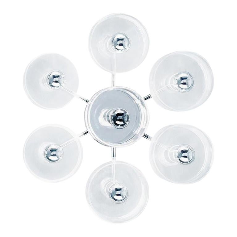 Marta Laudani & Marco Romanelli Wall Lamp 'Fiore' 7 by Oluce