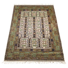 Märta Måås Fjetterström Handwoven Carpet ‘Blommande träd’ in Wool