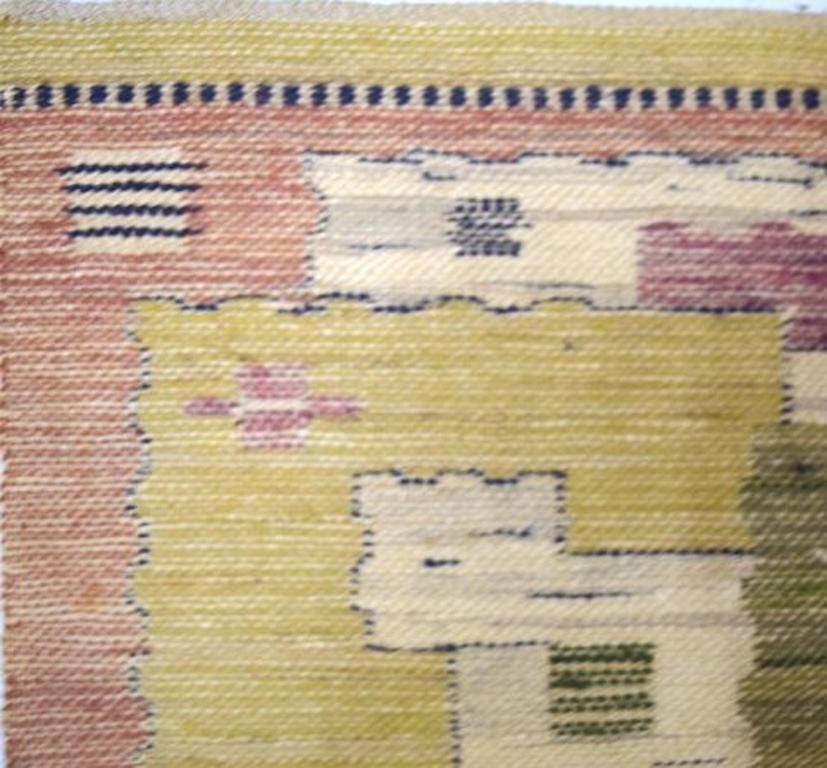 Marta Maas-Fjetterström, Handwoven Carpet, Wool im Zustand „Hervorragend“ in Copenhagen, DK