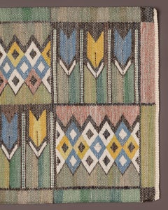 Märta Måås-Fjetterström handwoven tapestry "Crocus"