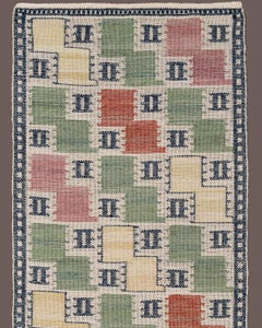 Märta Måås-Fjetterström handwoven tapestry "Lövendal"