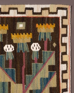 Märta Måås-Fjetterström handwoven tapestry "Maskros"