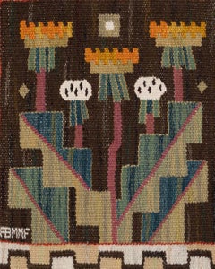 Märta Måås-Fjetterström handwoven tapestry "Maskros"