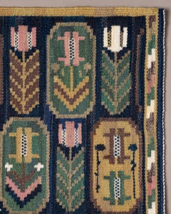 Märta Måås-Fjetterström handwoven tapestry "Medaljongerna"