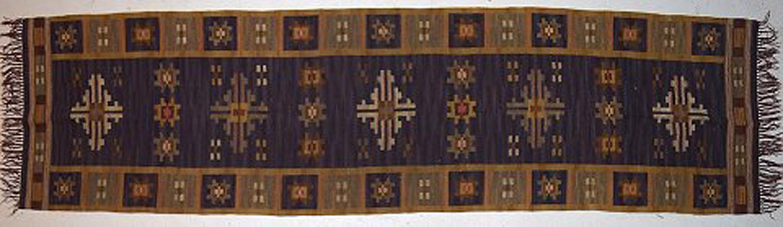 Swedish Märta Måås-Fjetterström, Large, Rare and Early Hand-Woven Carpet in Wool