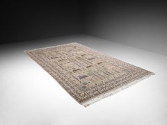 Märta Måås-Fjetterström Rare and Large 'Hästhagen' Carpet in Wool 522cm/205.51in.