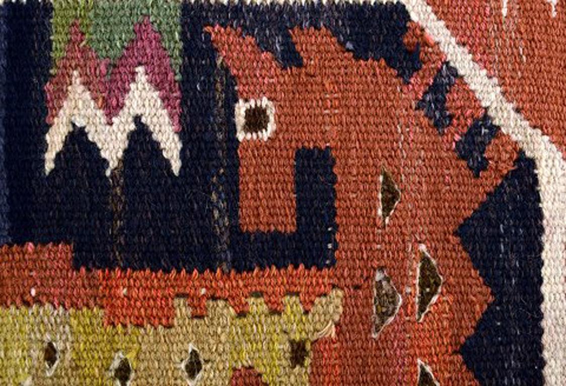 Märta Måås-Fjetterström, Sweden Handwoven rug of wool In Good Condition In Copenhagen, DK