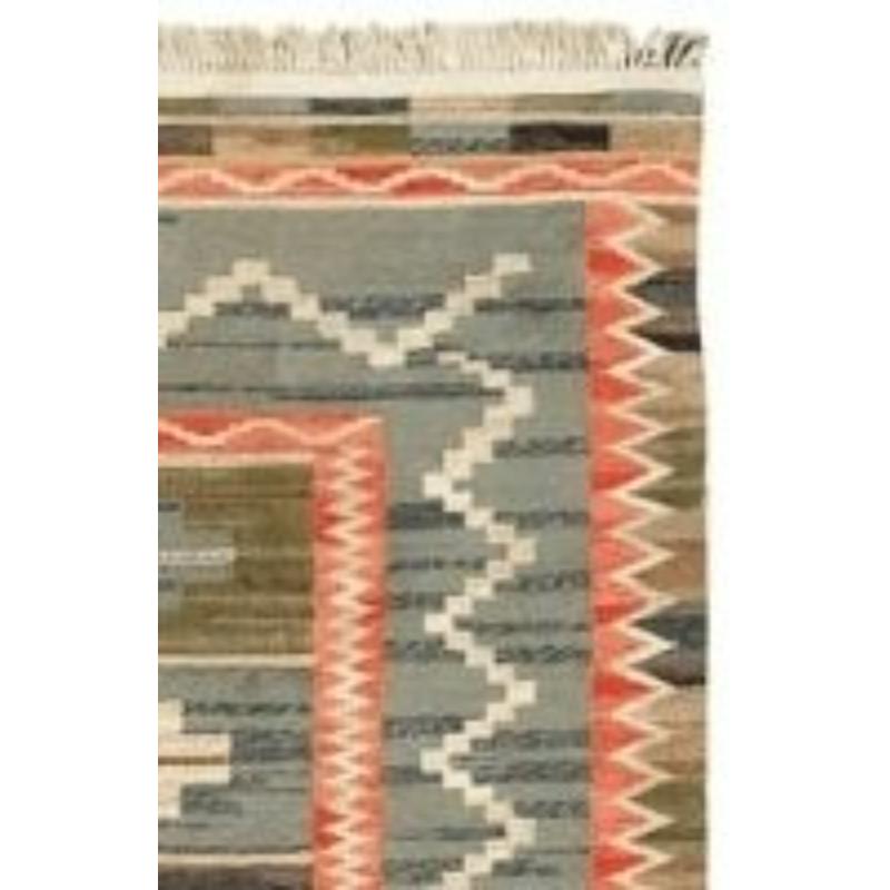 Märta Måås-Fjetterström, Swedish Flatweave In Excellent Condition For Sale In London, GB
