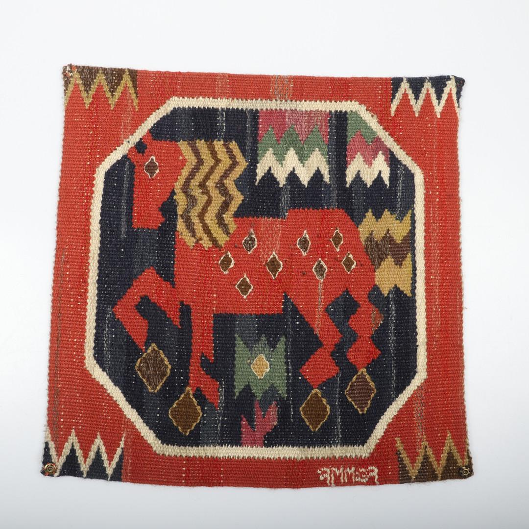 Märta Måås-Fjetterström Wandteppich aus schwedischer Wolle, 1960er Jahre (Skandinavische Moderne) im Angebot