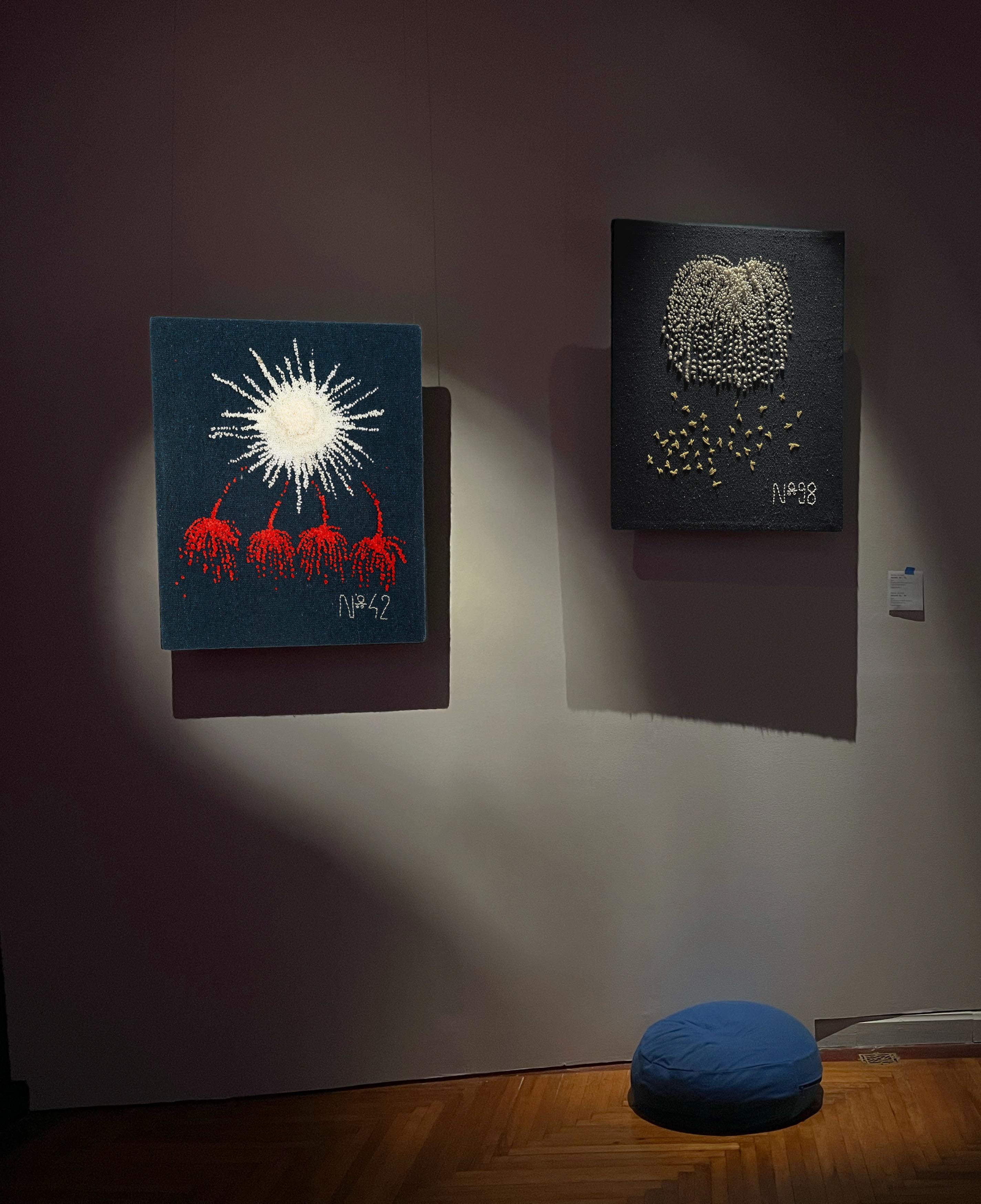 Hanabi No. 42, Arte contemporanea, Arte tessile, 21° secolo in vendita 4