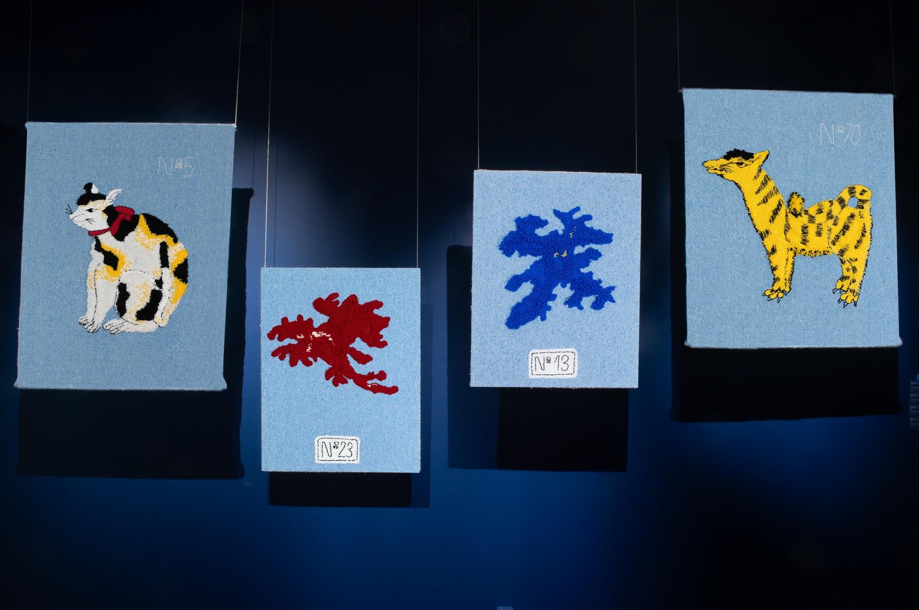 Hanabi No. 70, Arte contemporanea, Arte tessile, 21° secolo in vendita 3