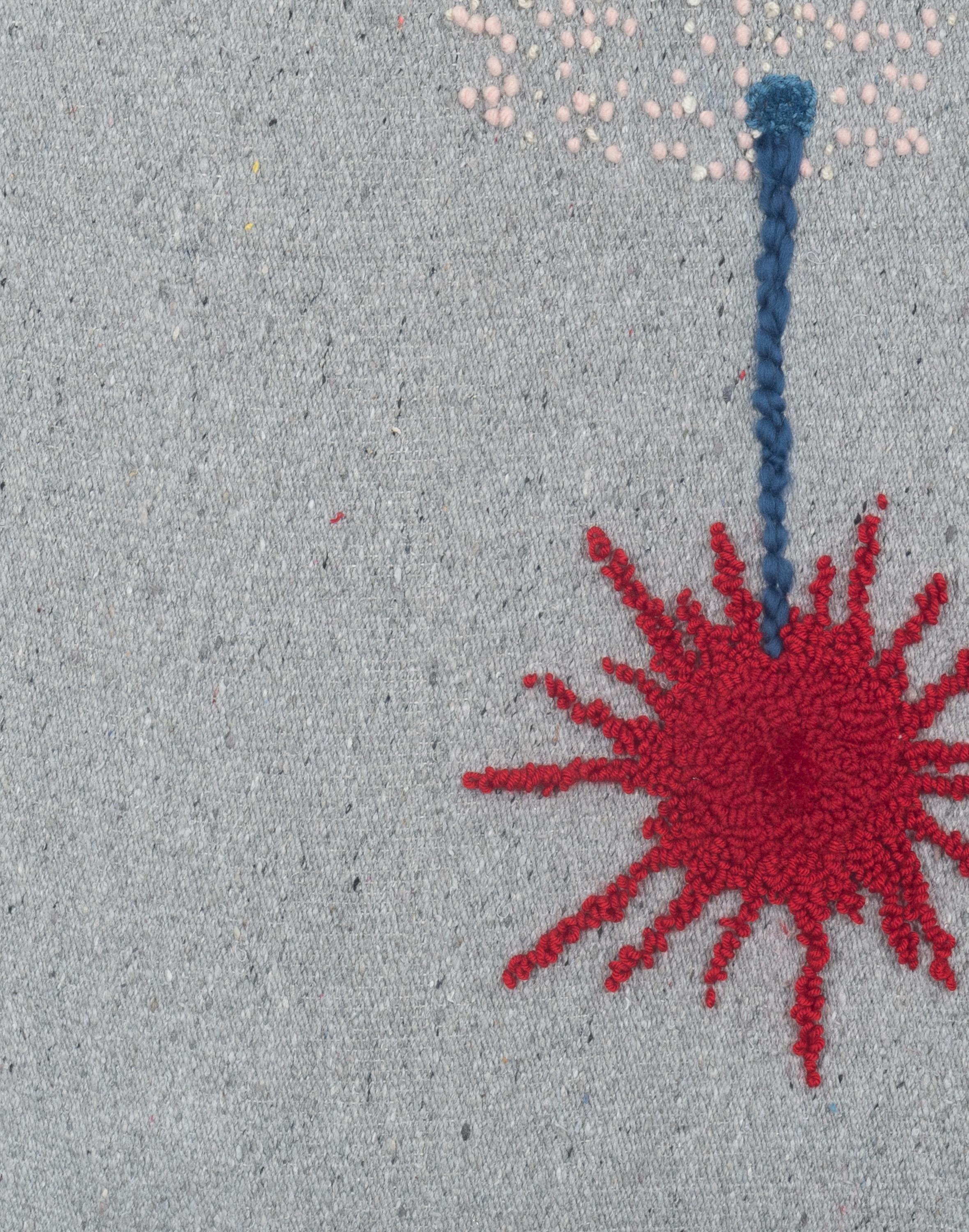 Hanabi No. 91, Arte contemporanea, Arte tessile, 21° secolo in vendita 2