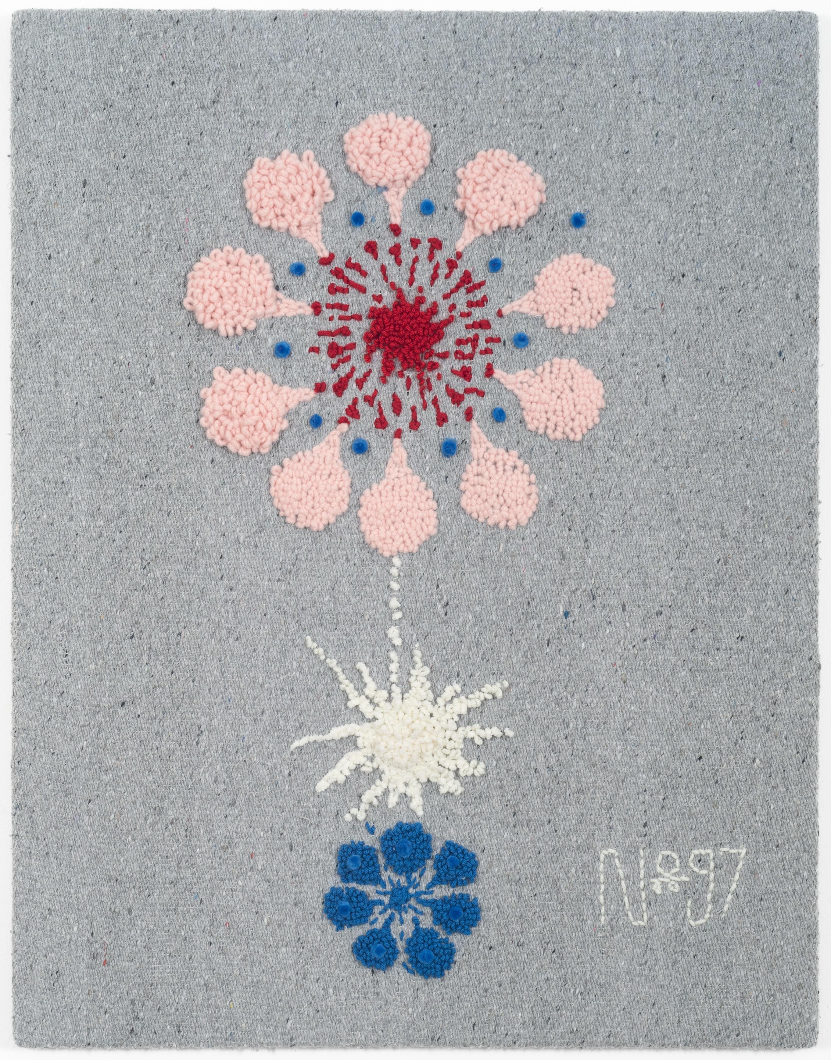 Hanabi No. 97, Arte contemporanea, Arte tessile, 21° secolo - Mixed Media Art di Marta Moreno