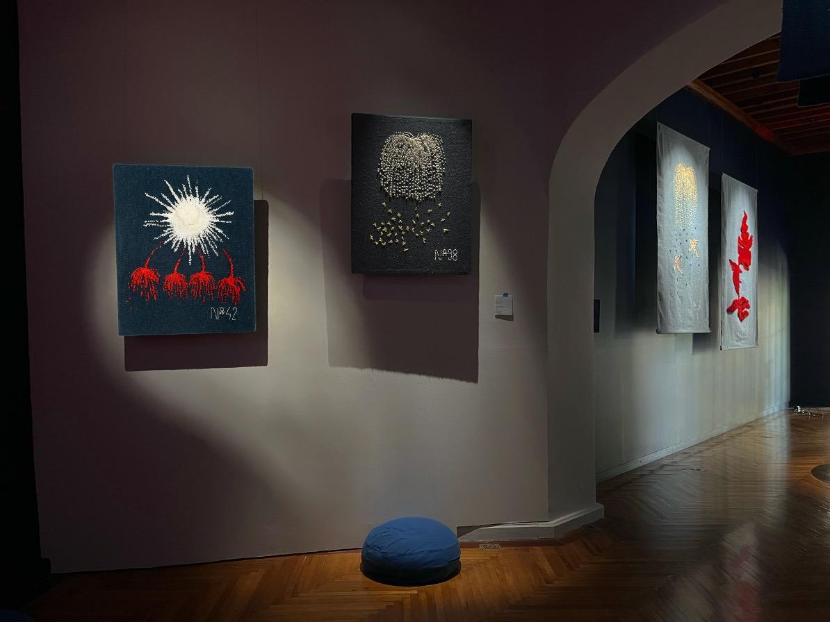 Hanabi No. 98, Arte contemporanea, Arte tessile, 21° secolo in vendita 4