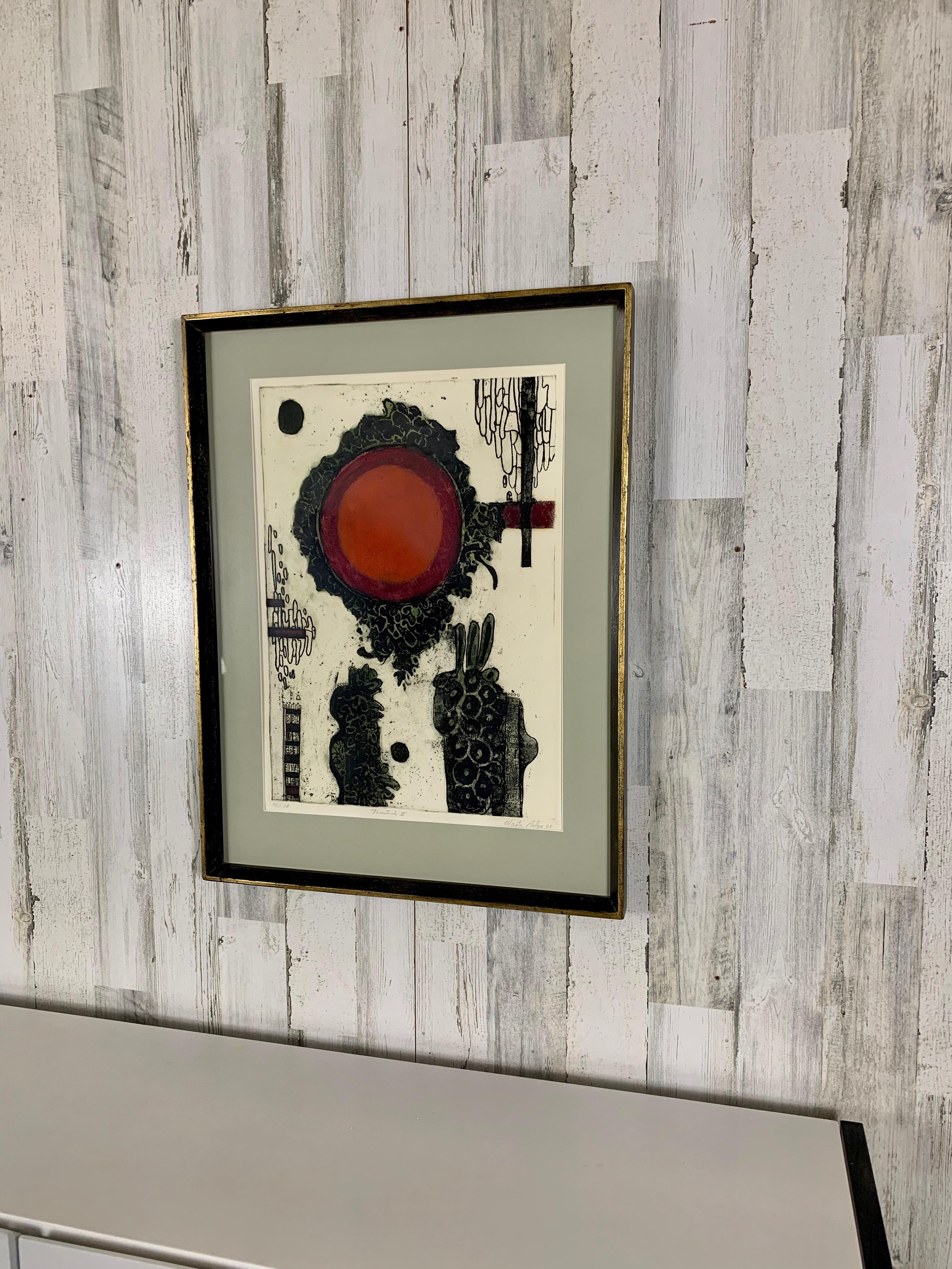 Marta Palau Mid-Century Print titled 
