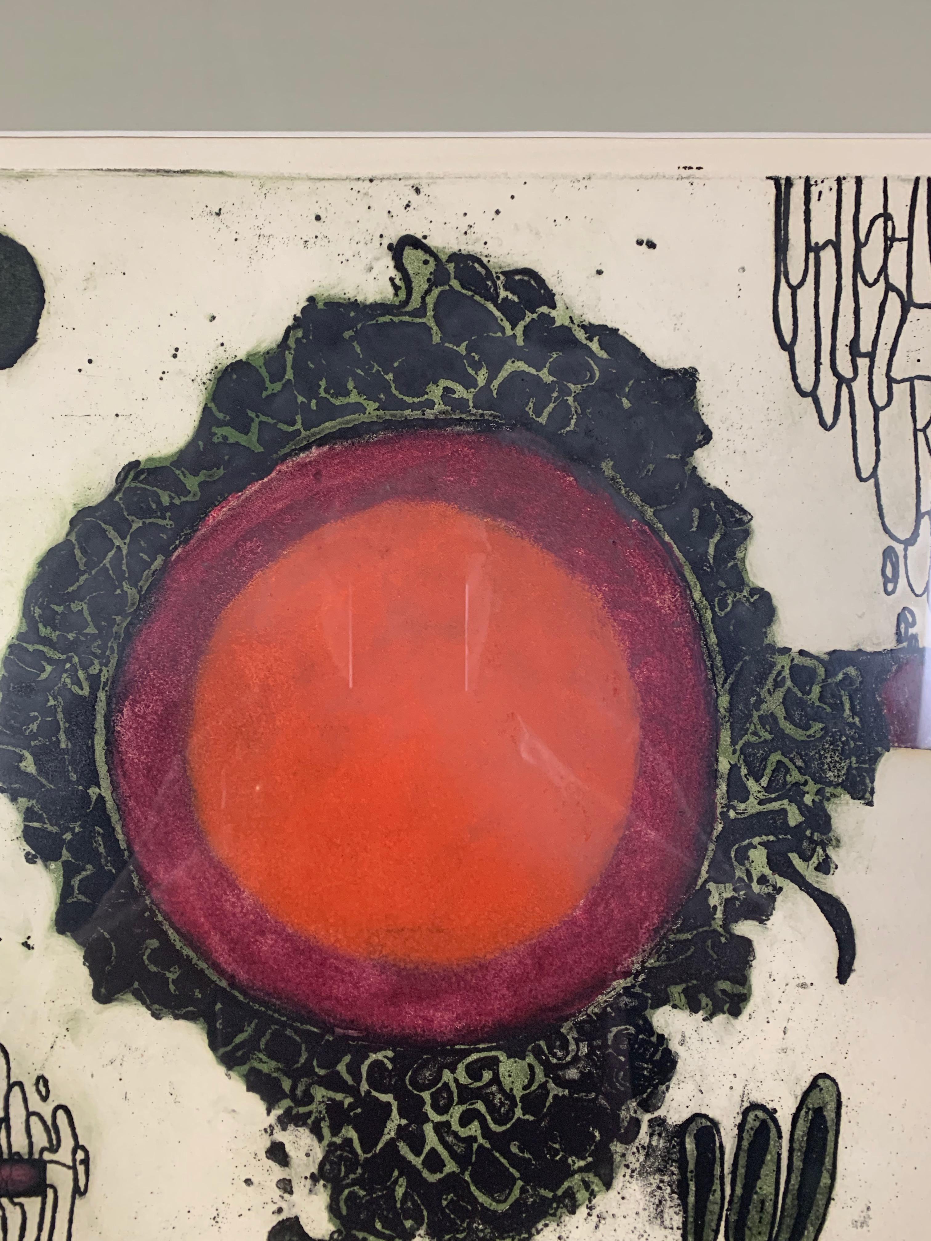 Unknown Marta Palau Mid-Century Print titled 