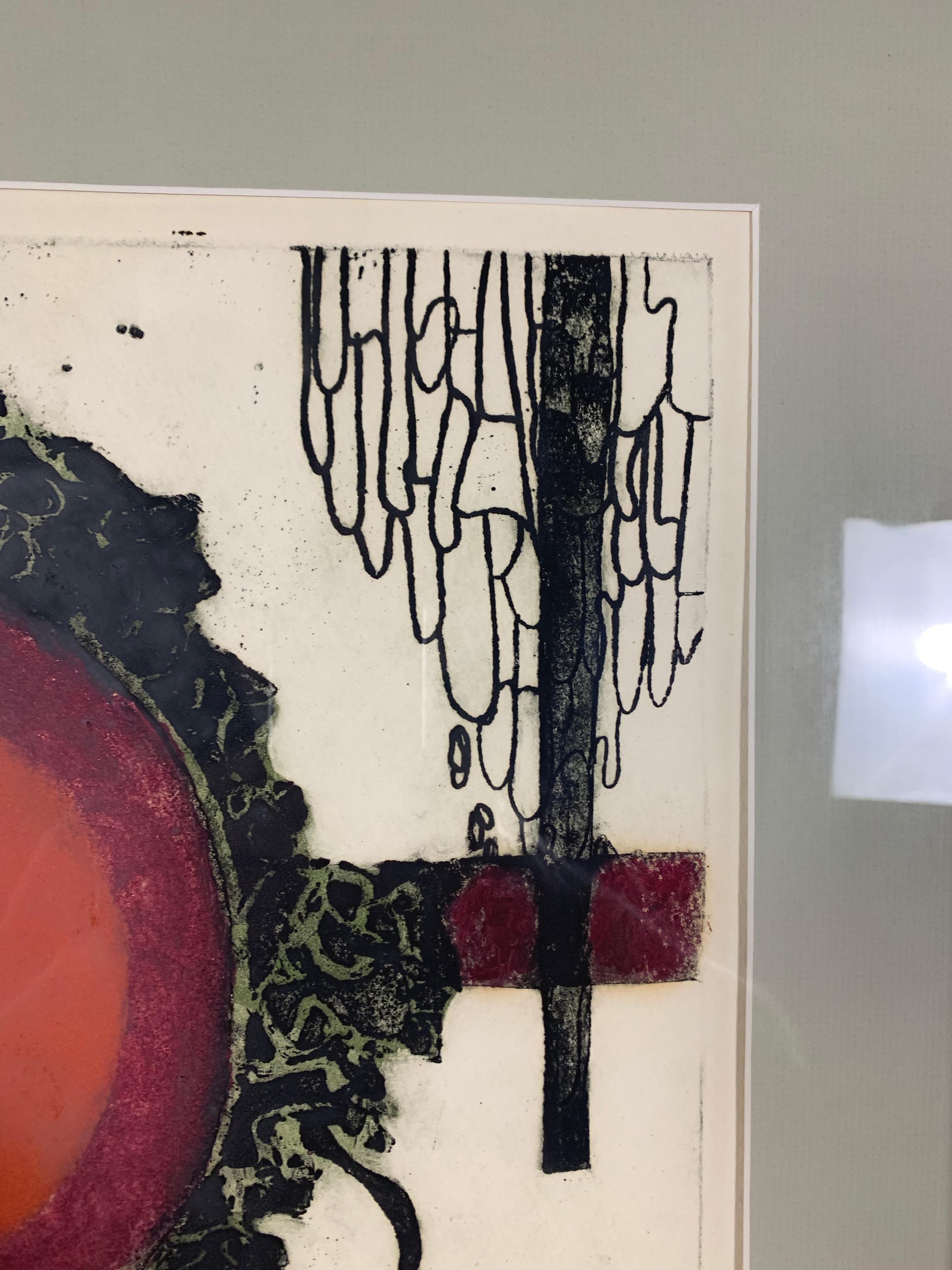 Marta Palau Mid-Century Print titled 