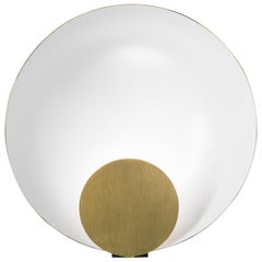 Marta Perla Large Table Lamp 'Siro' Satin Gold by Oluce