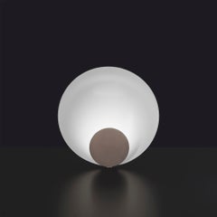 Marta Perla Small Table Lamp 'Siro' Satin Bronze by Oluce