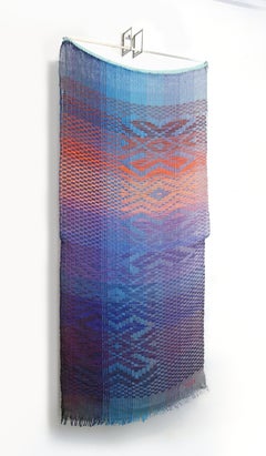 To the Water - Contemporary Unique Space Object,  Woven Wall Artwork