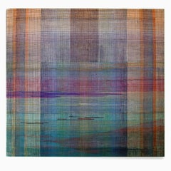 Stories from the Sea III - Wowen Landscape Painting, Wowen and Painted Artwork