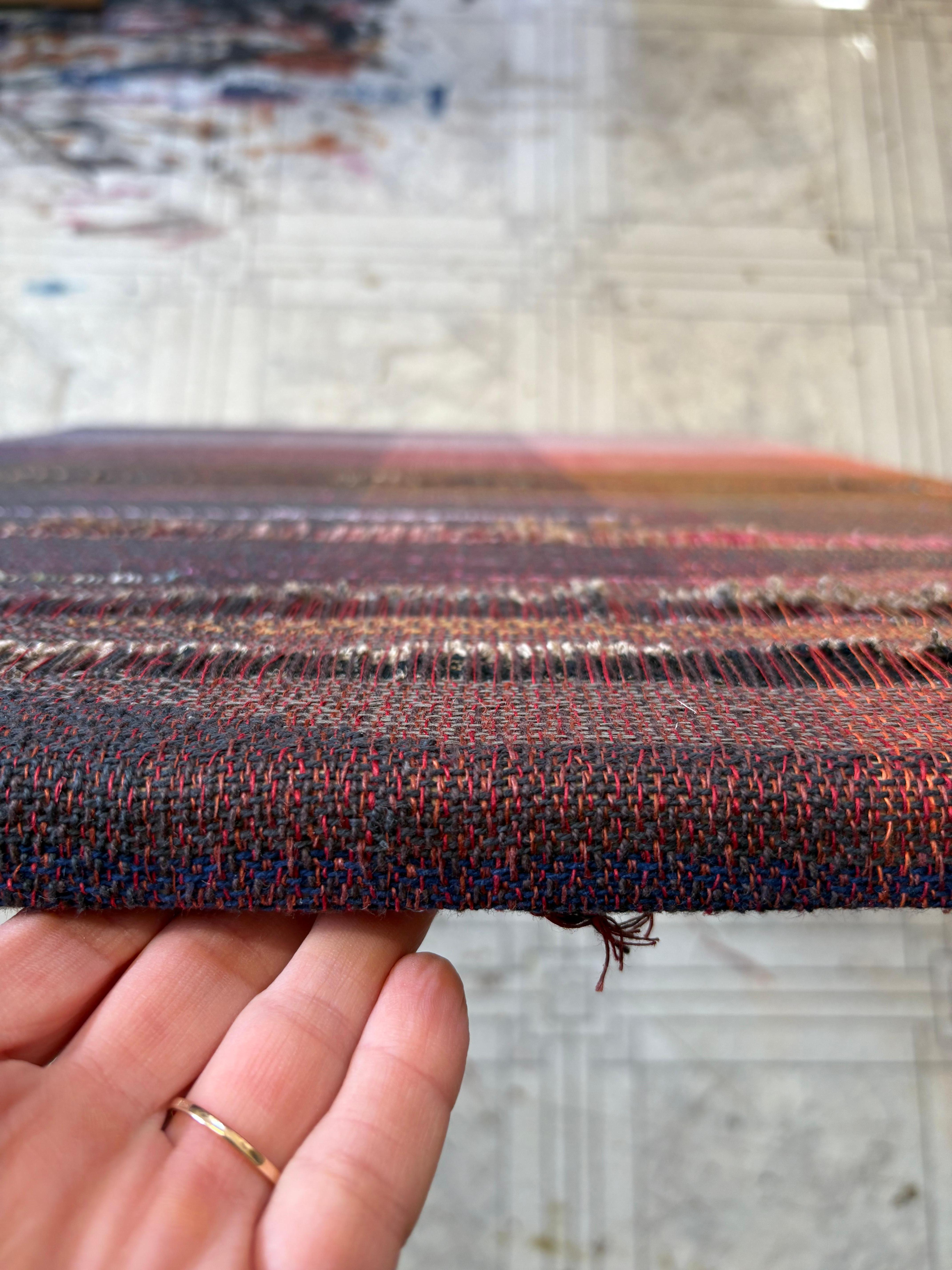 The Roots - Contemporary Woven and Painted Abstract Artwork For Sale 3