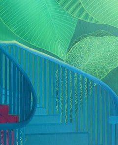 Non cercarmi - Pittura a olio Pop art Colori vivaci Artista polacco