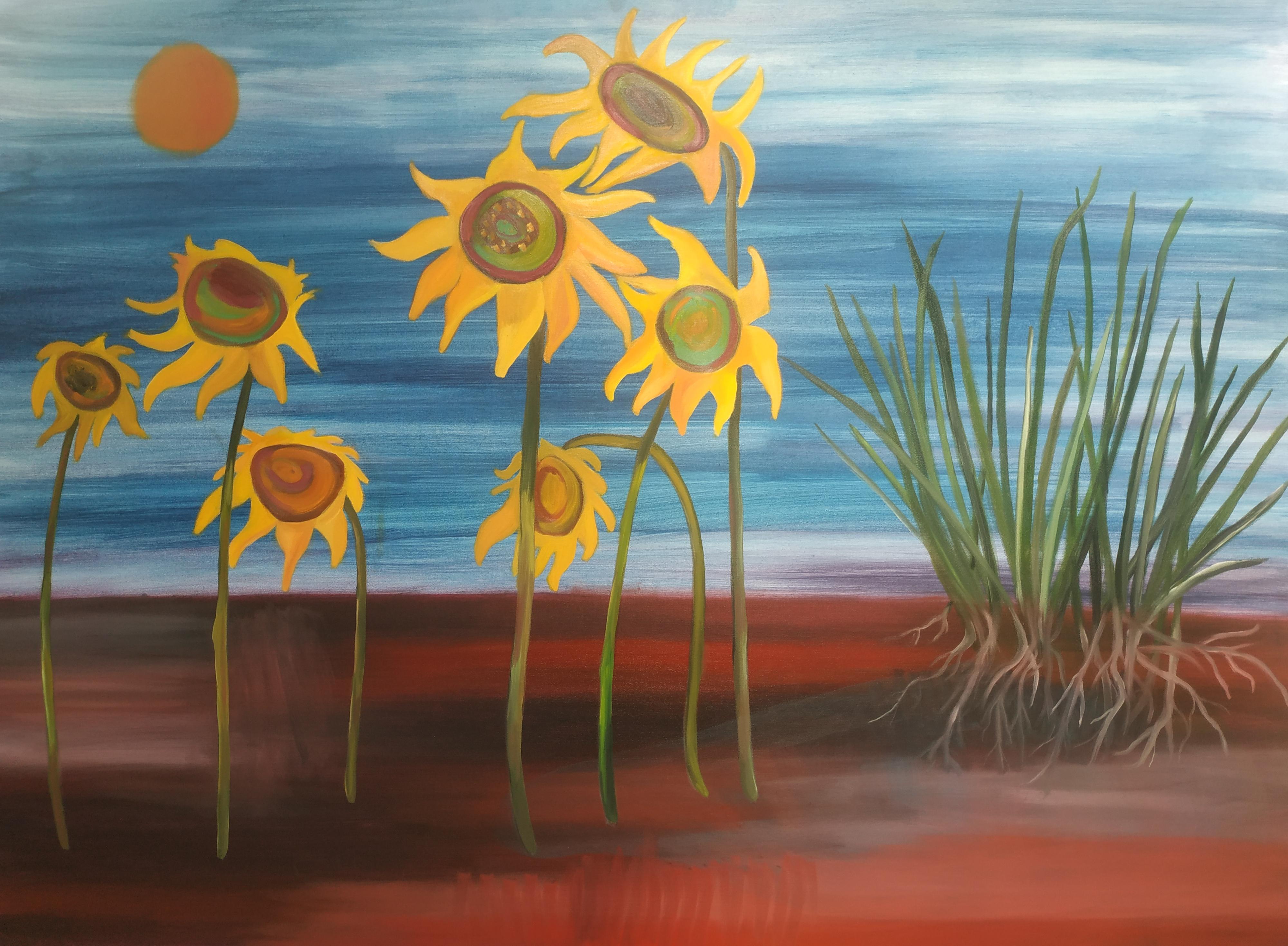 Polnische zeitgenössische Kunst von Marta Uszakow - Zeitgenössische Landschaft