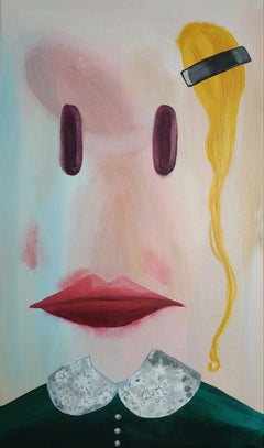 Polnische zeitgenössische Kunst von Marta Uszakow - Self-Portrait