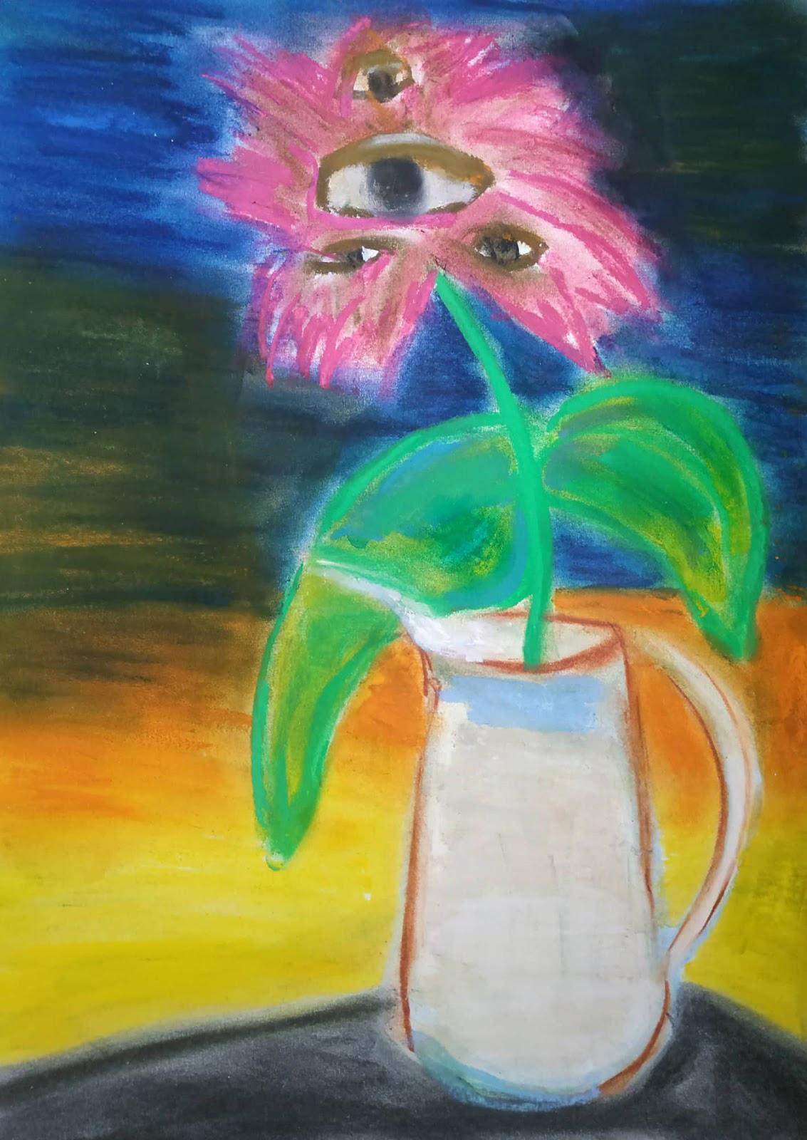 Polnische Zeitgenössische Kunst von Marta Uszakow - Stillleben