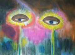 Polnische Zeitgenössische Kunst von Marta Uszakow - Die Augen des Universums