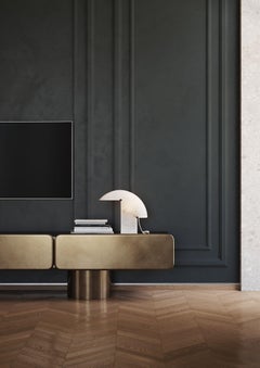 Contenitore basso Marte 3 Bronze
