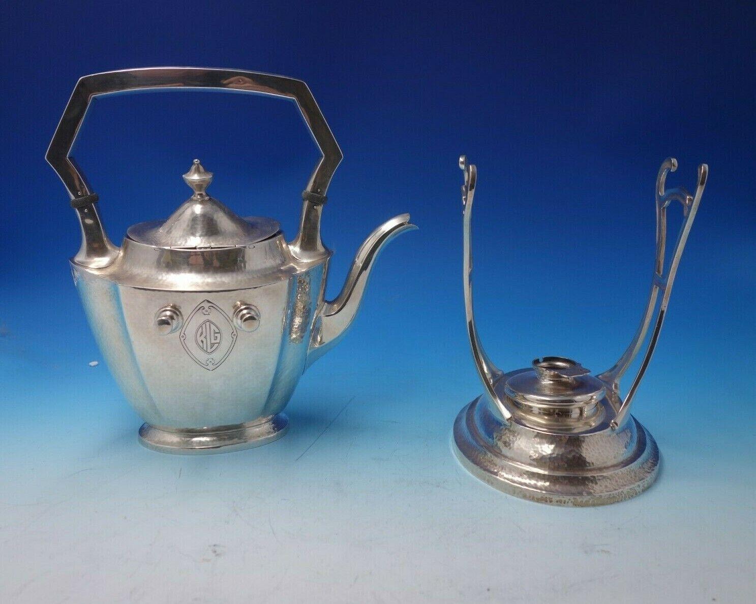 Américain Martel by International Sterling Silver Tea Set 5pc '#5011' (service à thé en argent sterling) en vente