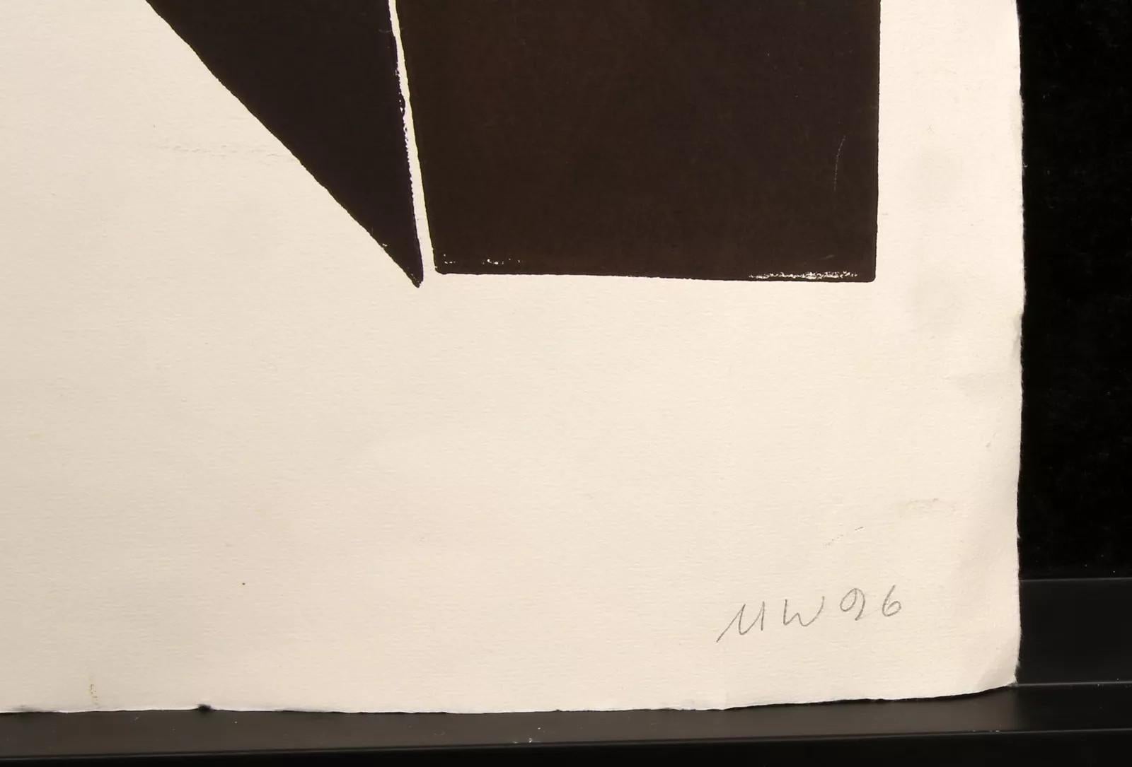 Falter Notierung 1 (Abstrait, Moderne, Noir, Papillon, Relief, 50% de réduction) en vente 3