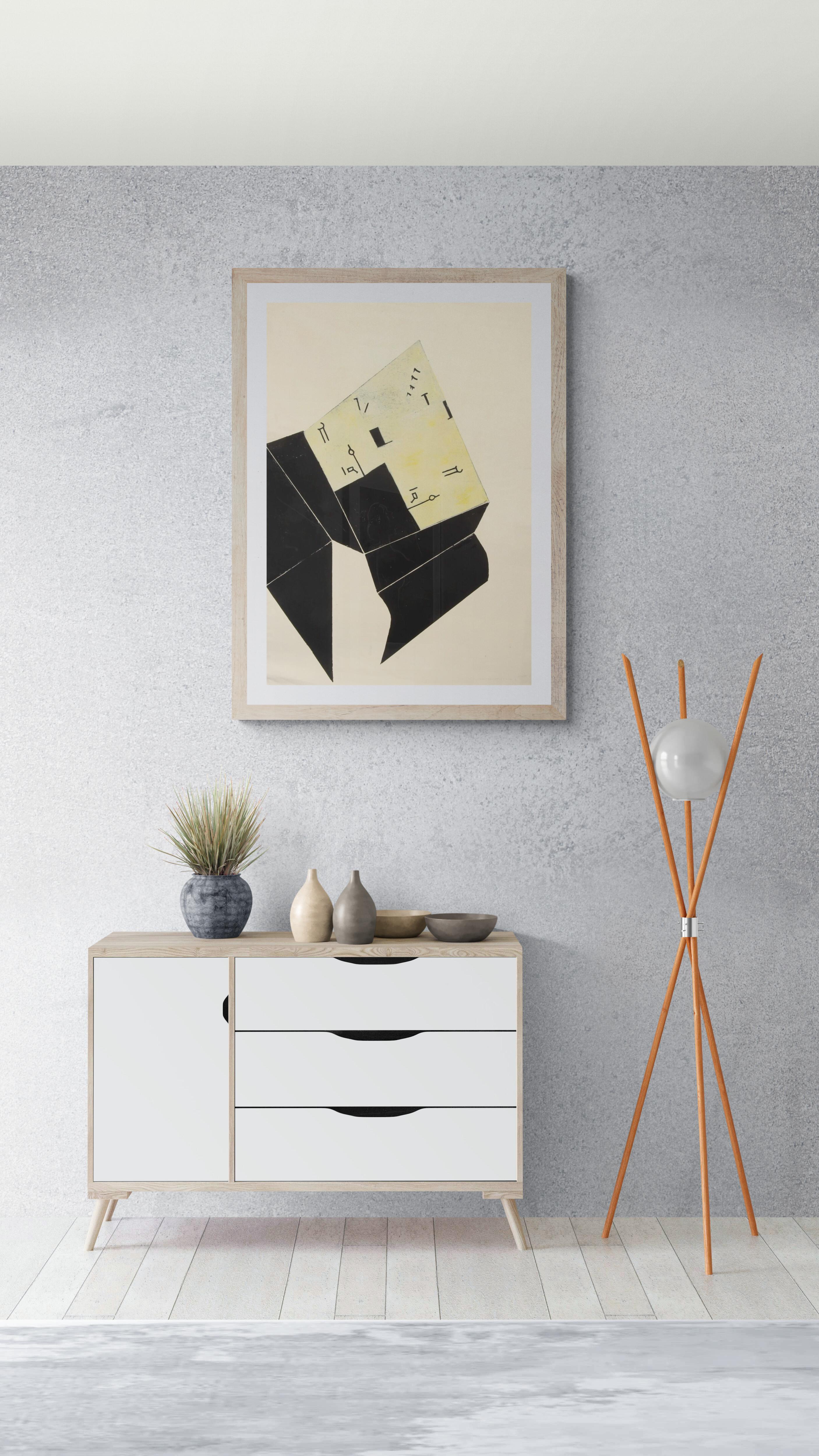 Falter Notierung 2 (Astratto, Moderno, Nero, Farfalla, ~42% OFF - NUOVE FOTO) - Abstract Print Bianco di Martel Wiegand