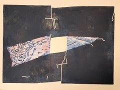 Untitled (Abstract, Modern, Asian Influence, Linocut, ~33% OFF - LIMITED TIME)