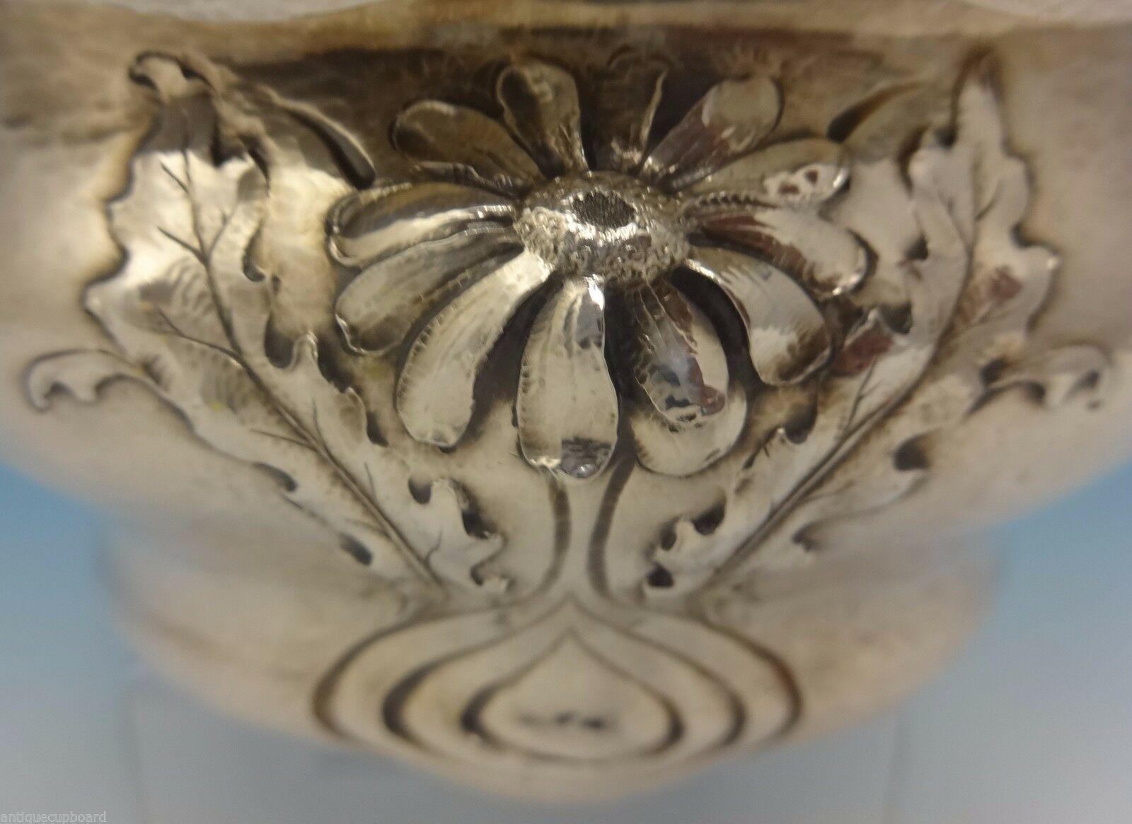 20th Century Martele by Gorham Sterling Silver Child's Bowl with Hand Chased Daisy Motif