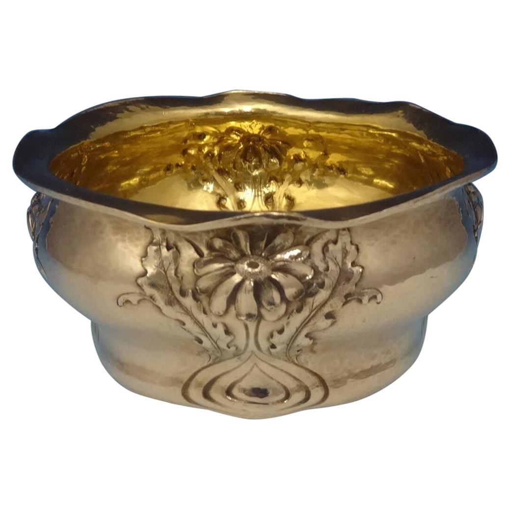 Martele by Gorham Sterling Silver Child's Bowl with Hand Chased Daisy Motif