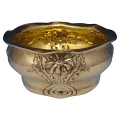 Martele by Gorham Sterling Silver Child's Bowl with Hand Chased Daisy Motif