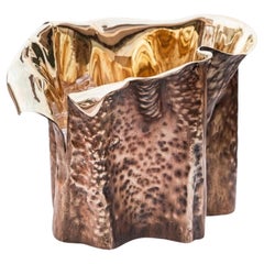 Martellato - Raffreddatore per champagne artigianale in ottone invecchiato