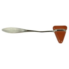 Metrischer Reflexhammer aus Metall aus englischer Produktion der 1950er Jahre